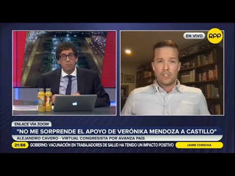 Alejandro Cavero: “no le creo a Pedro Castillo aunque haya hecho un compromiso”