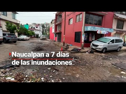 Vecinos en Naucalpan siguen padeciendo los estragos del taponamiento en la presa Los Cuartos