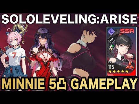 【俺アラ】i-dleコラボ 闇属性防御力参照アタッカー MINNIE（ミンニ）5凸GAME PLAY【俺だけレベルアップな件:ARISE】