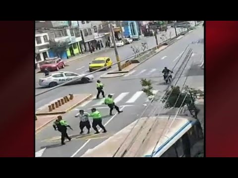 El Agustino: Se desata balacera por el control de paraderos y cobro de cupos