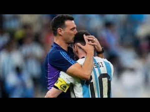 LO SAQUÉ A MESSI PORQUE ME LO PIDIÓ Habló Scaloni y no pudo confirmar que Messi vaya a Bolivia