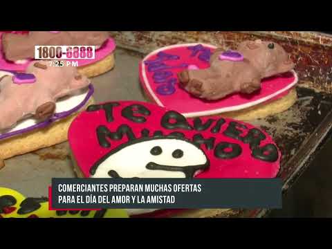 Mercados de Managua ofrecen variedad para este mes del amor y amistad - Nicaragua