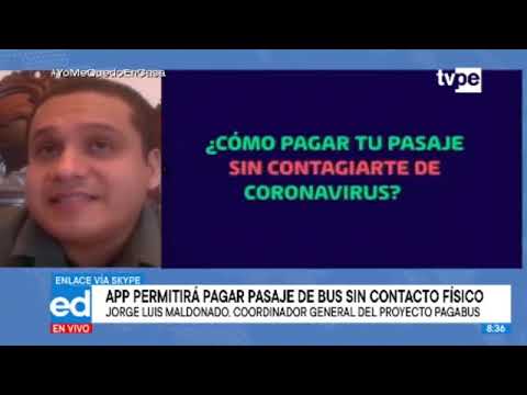 App “Pagabus” permitirá pagar pasaje en bus sin contacto físico