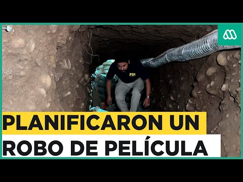 Delincuentes realizaron túnel de más de 15 metros en Rancagua para robar bóveda de dinero