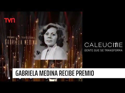 Gabriela Medina recibe Premio a la Trayectoria | Premios Caleuche 2024