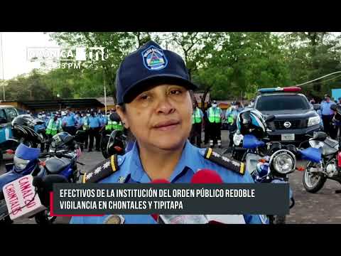 Policía de Tipitapa brindará seguridad a las familias durante las fiestas de Navidad - Nicaragua