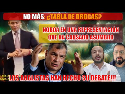 Polémica Nacional: Presidente Noboa Anula Tabla de Drogas en Medio de Escándalo Político
