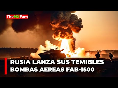 Rusia Lanza Sus Poderosas Bombas FAB-1500 Sobre Las Defensas Ucranianas | TheMXFam