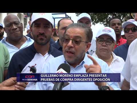 Guillermo Moreno emplaza presentar pruebas de compra de dirigentes oposición
