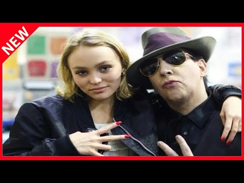 ?  Le saviez-vous? Marilyn Manson est le parrain de Lily-Rose Depp