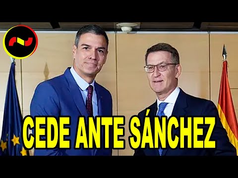 Feijoo SE ARRODILLA ante Sánchez y PACTA LA RENOVACIÓN del Poder Judicial
