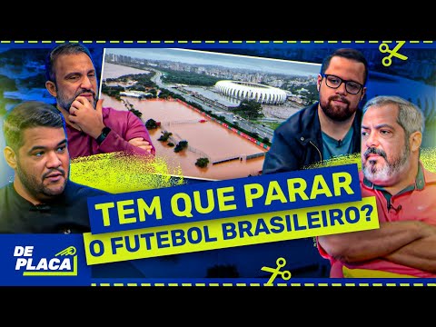 NESSE MOMENTO NÃO TEM COMO PENSAR EM FUTEBOL, AS PESSOAS AQUI EM PORTO ALEGRE NÃO TÊM ÁGUA