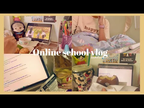 Onlineschoolvlog;📚🖍เปิดเทอ