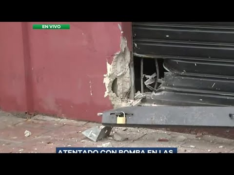 Atentado con bomba en las calles 25 y Gómez Rendón