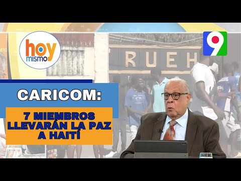 ¡ALERTA! 7 miembros llevarán la paz a Haití según CARICOM