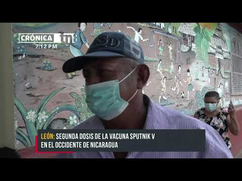 MINSA continúa con la jornada de vacunación contra el COVID-19 en León - Nicaragua