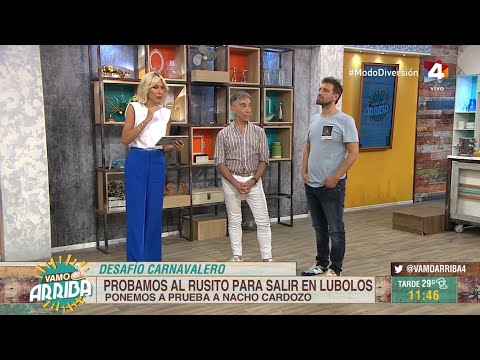 Vamo Arriba - Desafío carnavalero: Ponemos a prueba a Nacho Cardozo