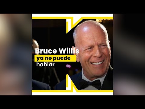 Esposa de Bruce Willis revela que el actor ya no puede hablar