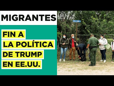 Migrantes cruzan a Estados Unidos tras fin de política de Trump