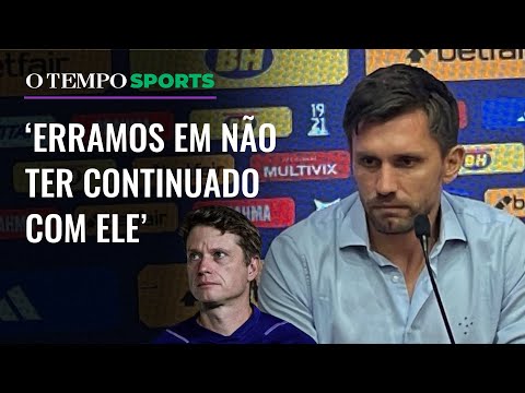 Paulo André admite erro no Cruzeiro e fala sobre Fernando Seabra