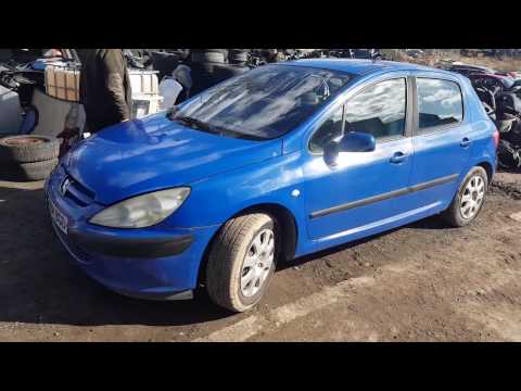 Peugeot 307 2001 m dalys