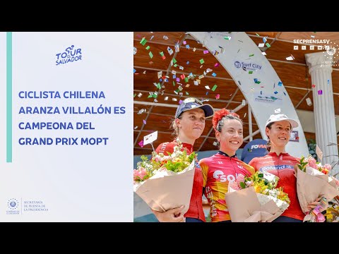 Ciclista chilena Aranza Villalón es campeona del Grand Prix MOPT