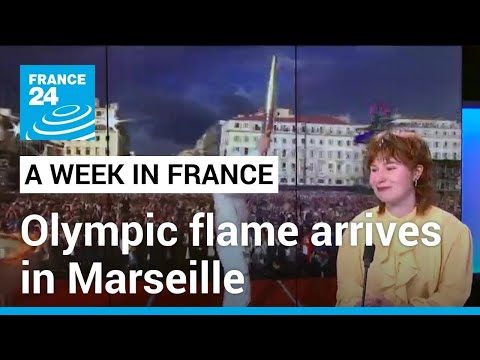 Arrival of flame in Marseille lights up France's Olympic spirit • FRANCE 24 English