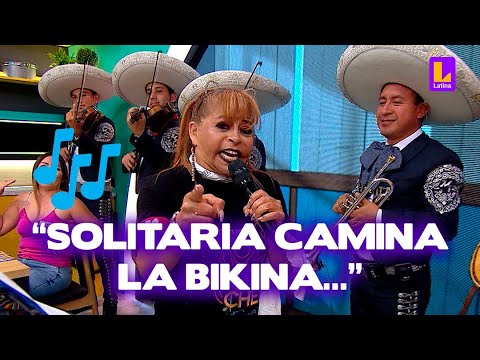 Zelma Gálvez sorprende al interpretar La Bikina de Luis Miguel con los mariachis | El Gran Chef