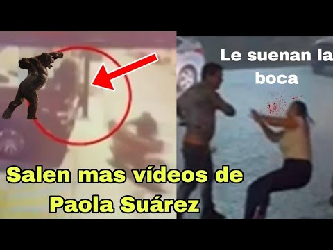 Sale video de Paolita Suárez lanzandose del balcón, para alcanzar a su novio tras golpearla