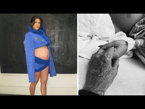Kourtney Kardashian fue hospitalizada de emergencia por complicación en su embarazo
