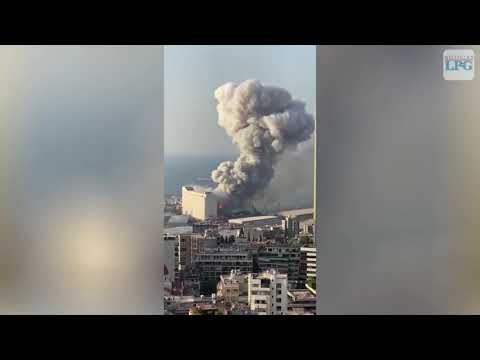 Una impactante explosión sacude Beirut, la capital de Líbano