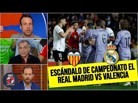 ESCANDALOSA POLÉMICA Real Madrid vs Valencia. Jesús Gil Manzano está bajo la lupa | Fuera de Juego