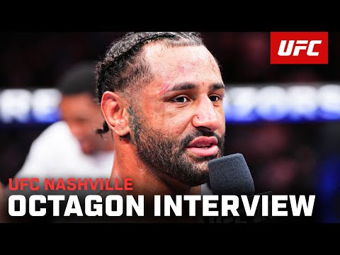 Mike Davis Octagon Interview | UFC Nashville