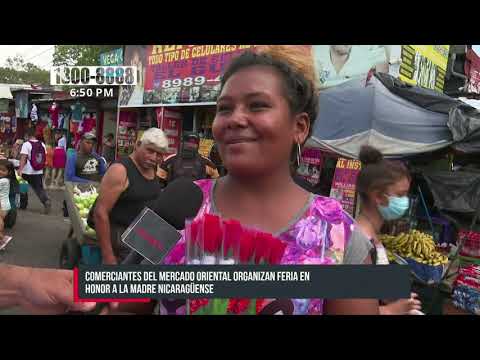 Tres días de feria en mercados de Managua por el Día de las Madres - Nicaragua