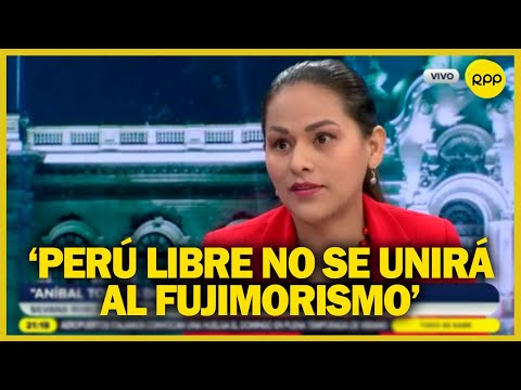Silvana Robles descartó que Perú Libre se una al fujimorismo para elección de la Mesa Directiva