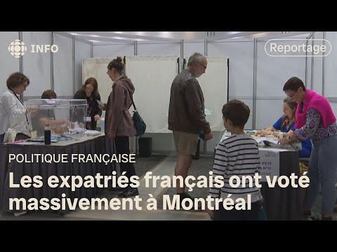 Élections en France : les ressortissants français de Montréal votent en masse