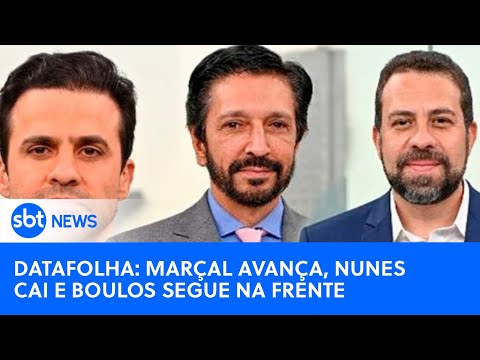 Datafolha: Marçal avança, Nunes cai e Boulos segue na frente | SBT News