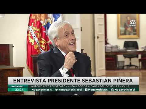 Entrevista de Meganoticias al Presidente Sebastián Piñera