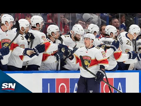 Panthers Brad Marchand Busts Through After Face-off To Bury Breakaway Goal