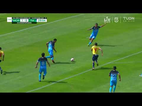 Gol de D. Martínez | A. Morelia 1 - 0 TM Futbol Club | Jornada 1 - Guard1anes2021