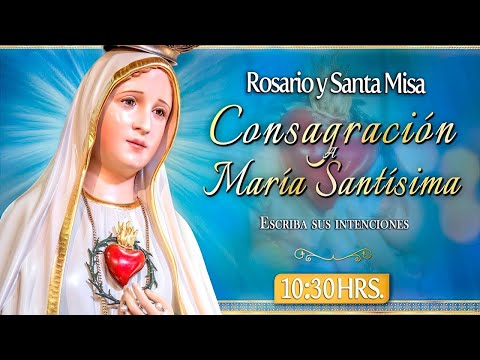 CONSAGRACIÓN Y  SANTA MISA DE HOY ? Sábado 24 Agosto 2024 ? Padre Vicente Croes