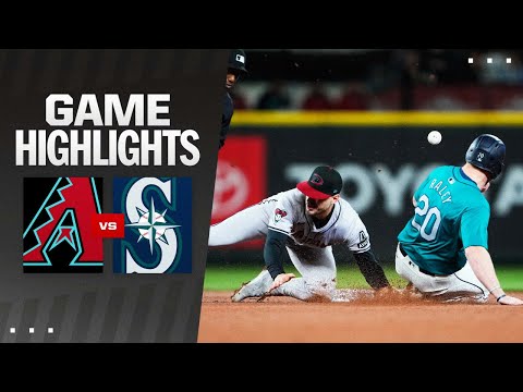 D-backs vs. Mariners Game Highlights (4/27/24) | MLB Highlights