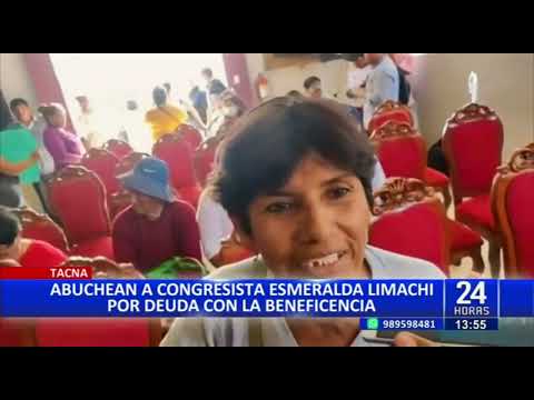 Tacneños abuchean a congresista Nieves Limachi: “Tacna te repudia” (2/2)