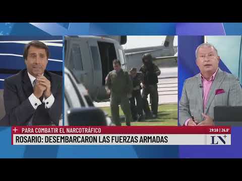 Rosario: desembarcaron las fuerzas armadas para combatir el narcotráfico