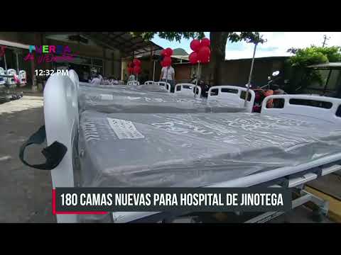 Hospital Victoria Motta de Jinotega renueva el 100% de sus camillas - Nicaragua