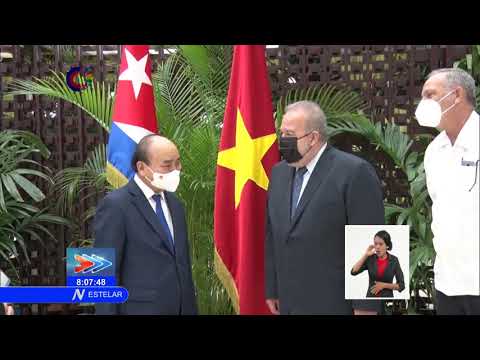 Recibe Primer Ministro de Cuba al presidente de Vietnam