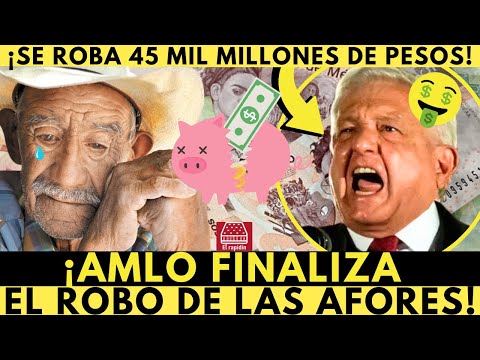 EL RAPIDÍN: #AMLO LE ROBA DINERO A LOS ADULTOS MAYORES PARA USARLO EN SUS CAMPAÑAS // #AFORES