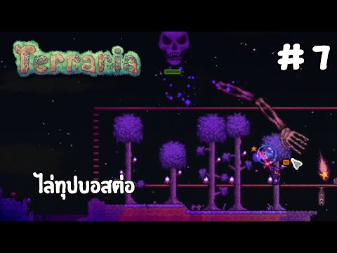 Nemodamit Terrariapart7:ทุปคิงสไลม์+บอสกระโหลก