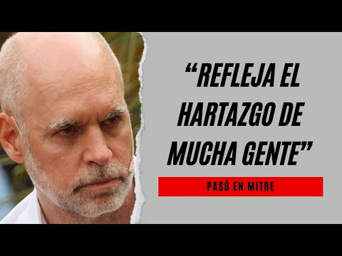 Horacio Rodríguez Larreta habló sobre el batacazo de Javier Milei: “Refleja el hartazgo de la gente”
