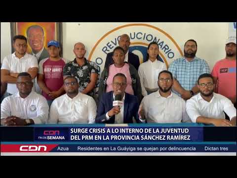 Surge crisis a lo interno de la juventud del PRM en la provincia Sánchez Ramírez